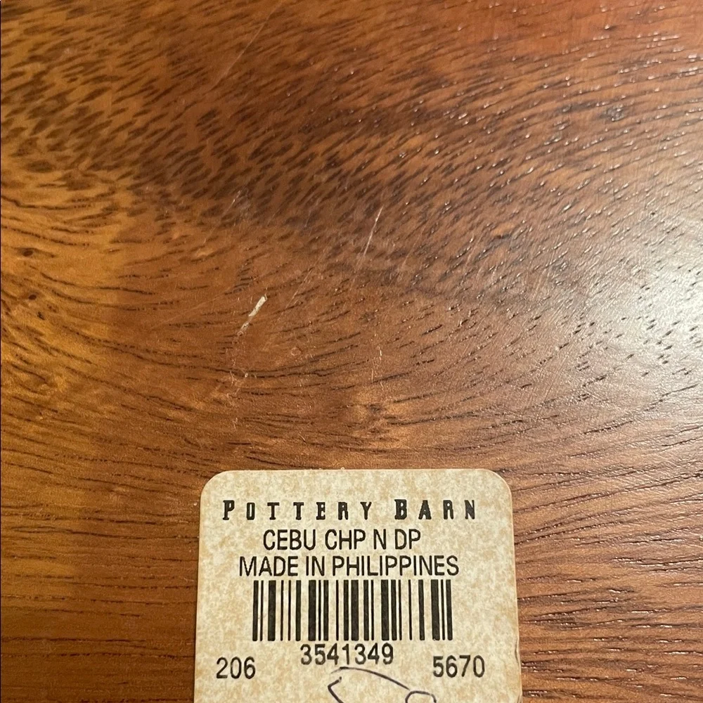 Pottery Barn Springwood Chip & Dip Serving Bowl